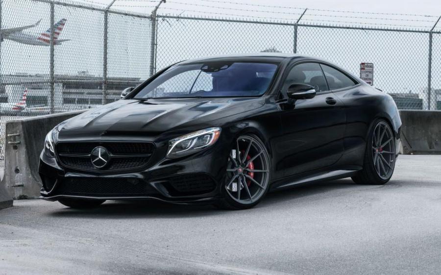 Mercedes-Benz S550 Coupe 4Matic on Vossen Wheels (M-X2) '2018